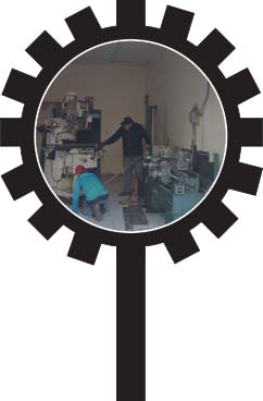 Equipo desmontando el equipo